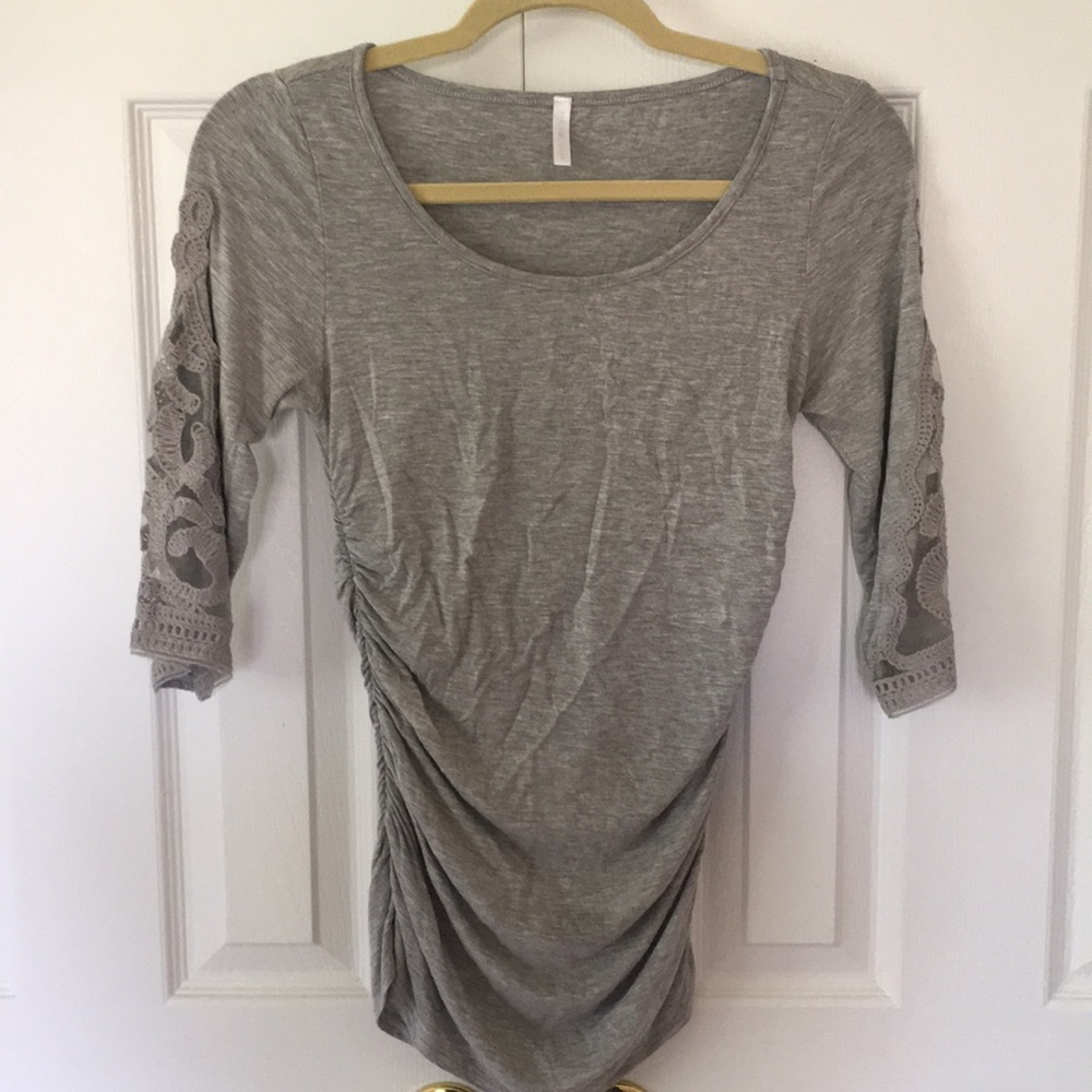 Pink Blush Maternity Top